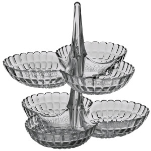 19920192 Набор менажниц tiffany, акрил, серый, 2 шт. Guzzini