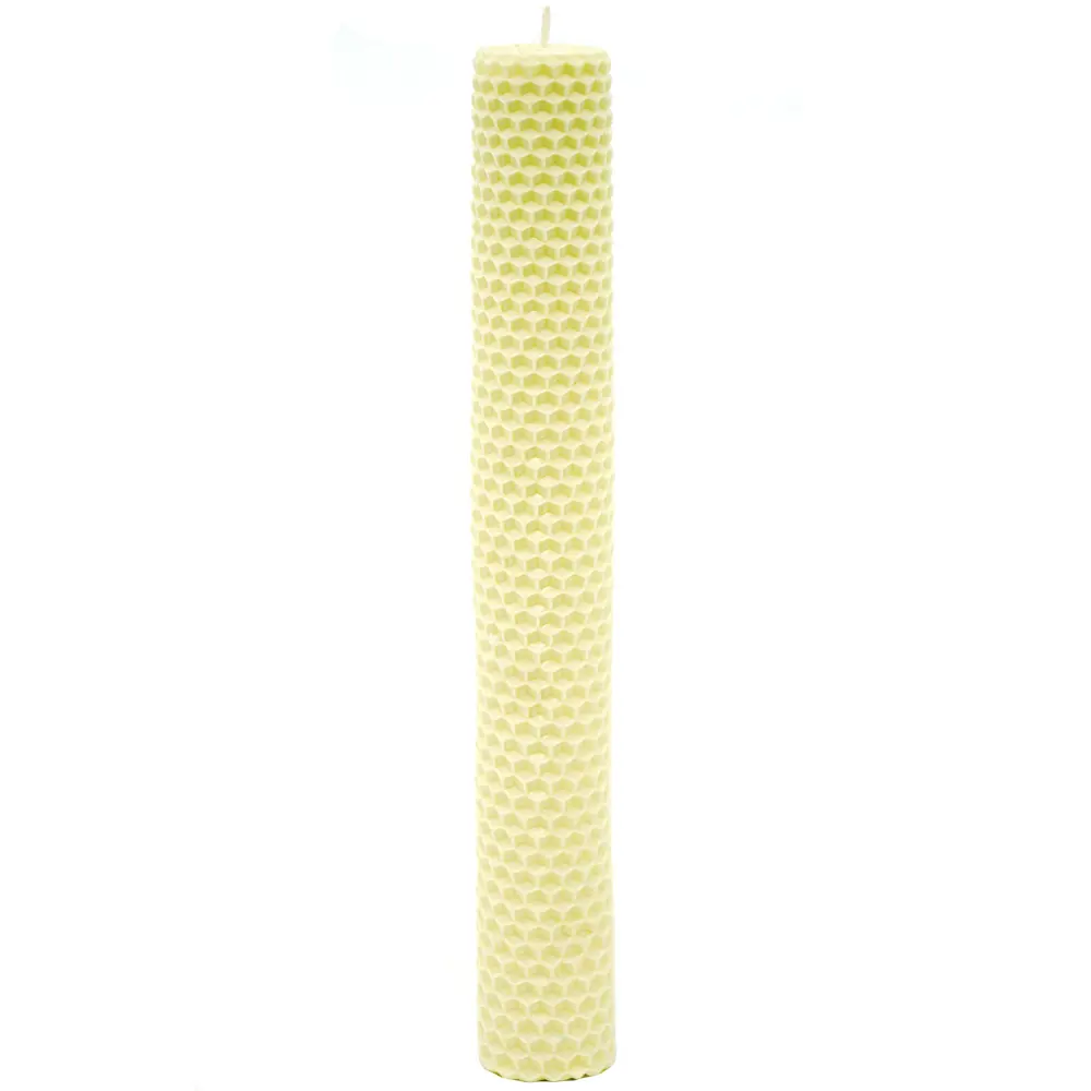 Свеча вощинная цилиндр слоновая кость 3x26 см EVIS STLM-2125569