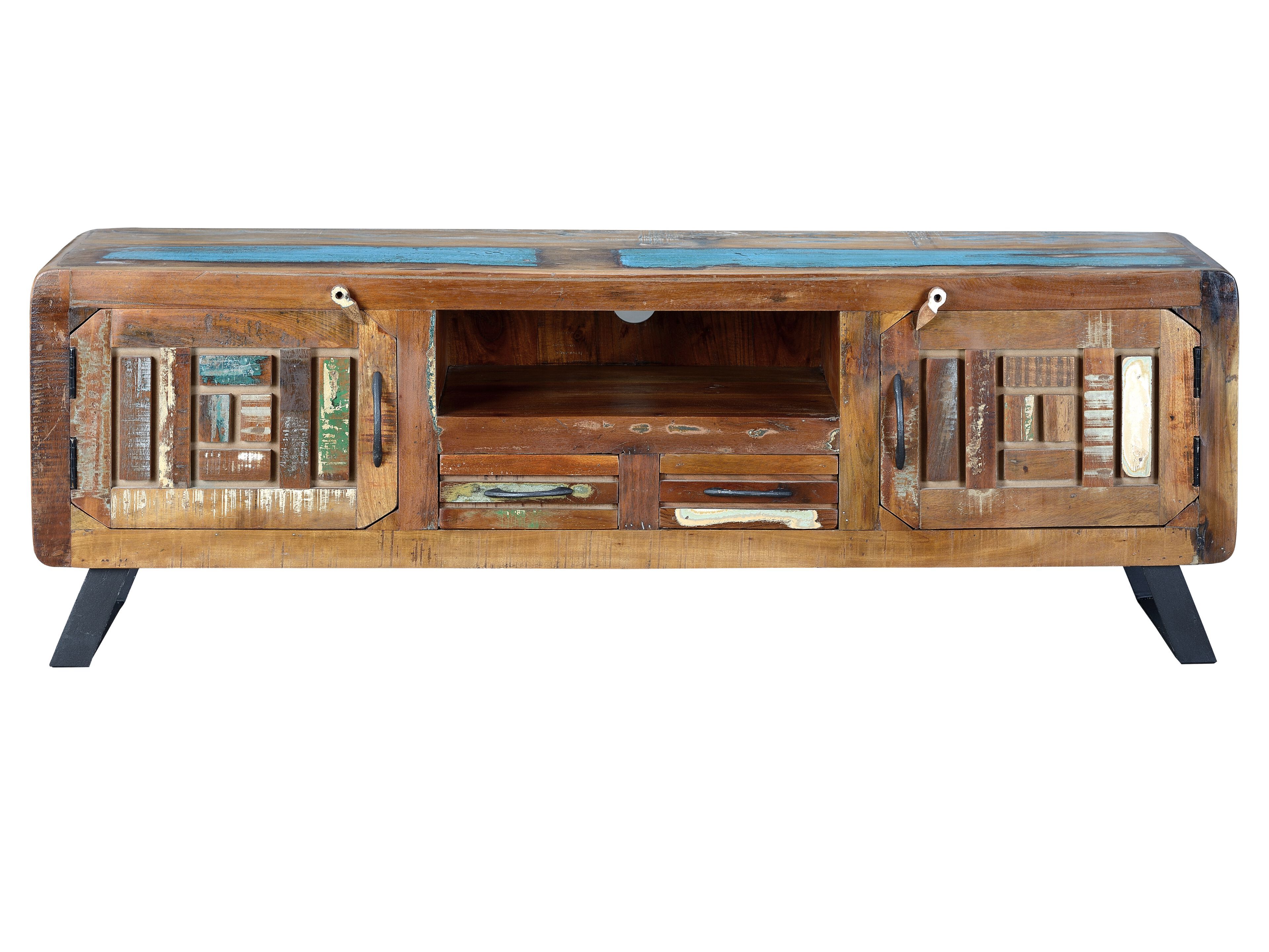 Деревянный низкий ТВ-шкаф Giner y Colomer Хайдарабад ARCH-00152604