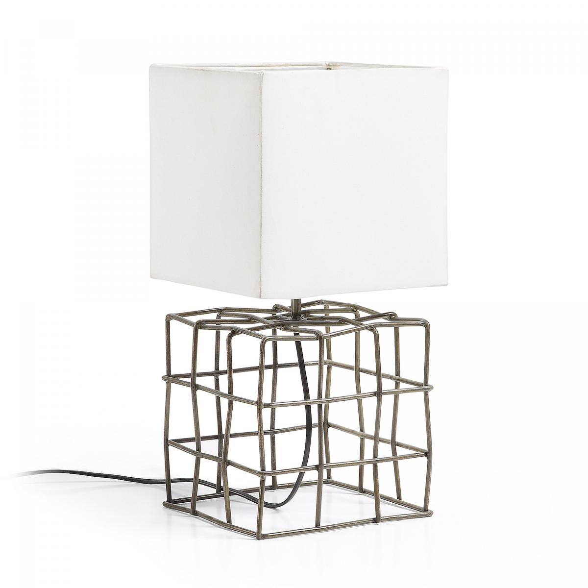 053721 Настольная лампа белая La Forma Doherti  - Вид №1