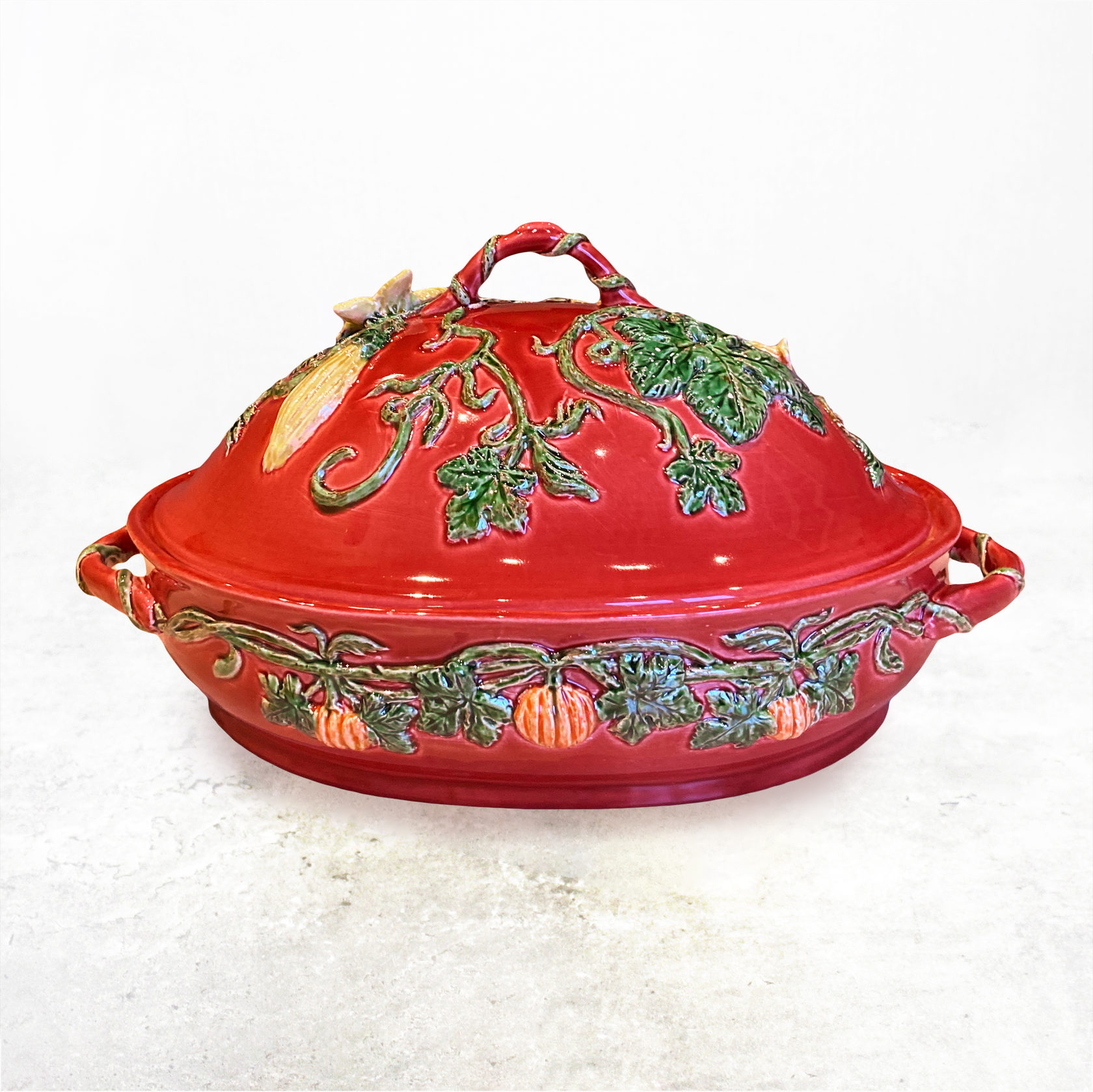 Блюдо для рагу Белый/голубой PROVANSFAIENCE sun-id-994507 - Вид №2