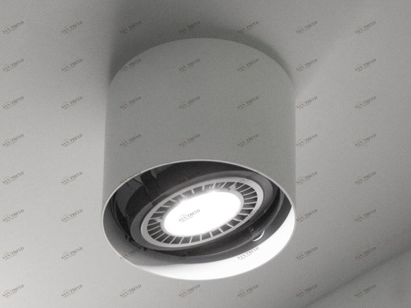 Martinelli Luce Регулируемый потолочный светильник из алюминия Eye 2876/1/l/1/bi