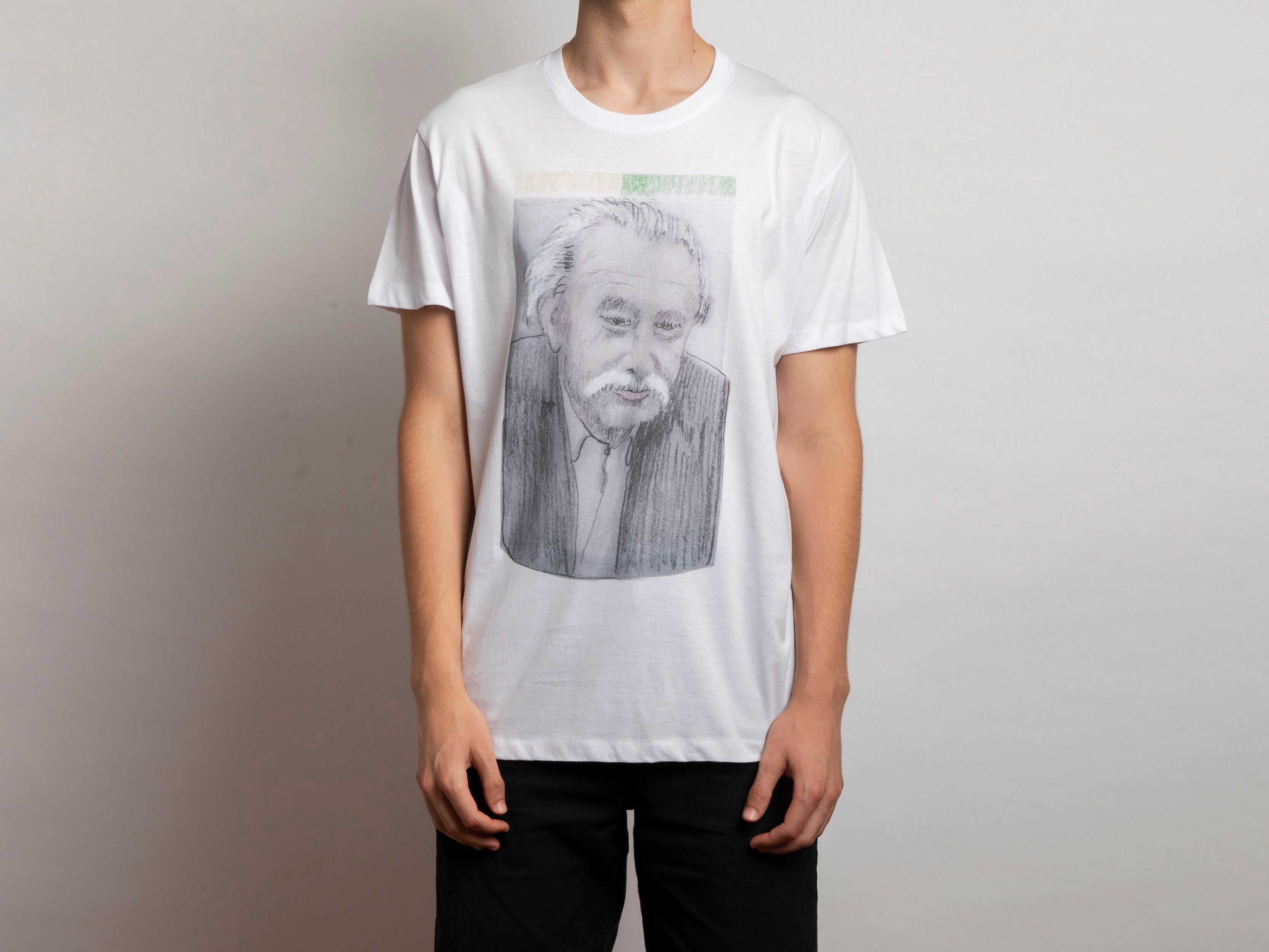 Футболка из органического хлопка с принтом isOnAir Vaghimiti ARCH-00111612