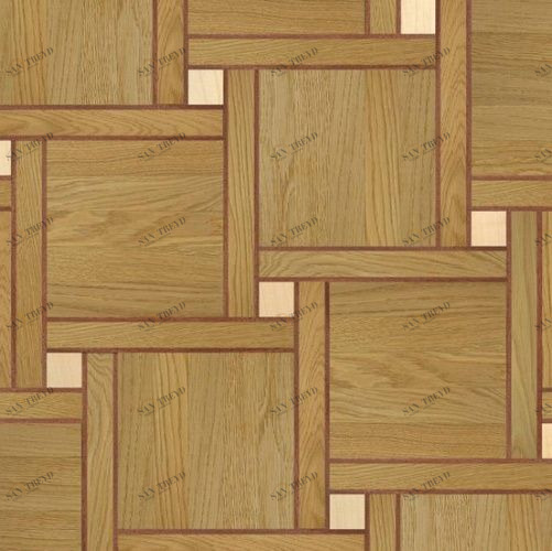 Художественный паркет Da Vinci Щитовой 26-289 Дуб (Гладкая) 500х500 мм 26010289