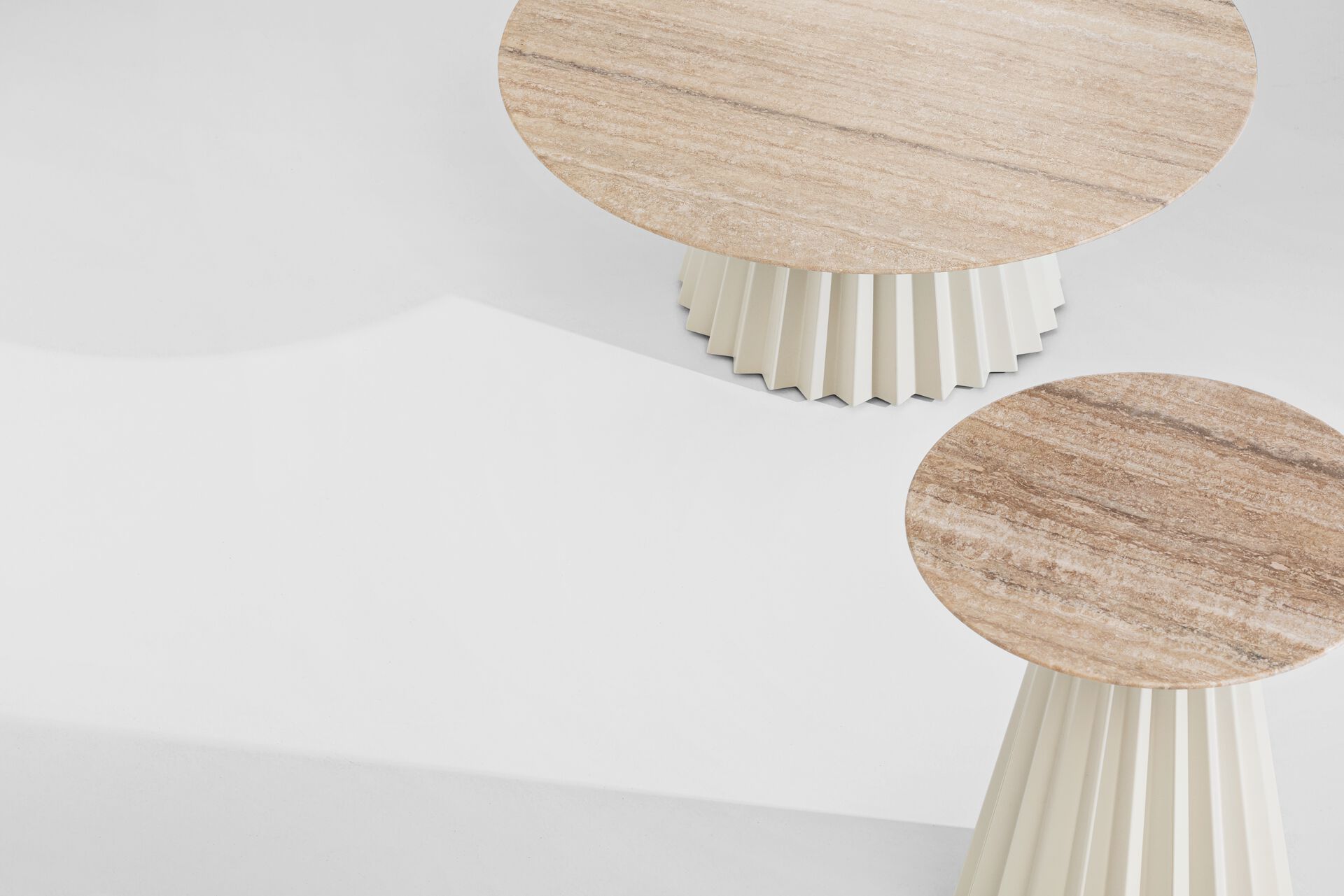 Круглый журнальный столик Midj плиссе ARCH-00107711 - Вид №5