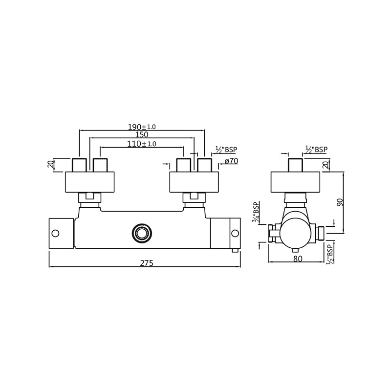 FLR-CHR-5653 Смеситель Jaquar Florentine Santreyd - Вид №1