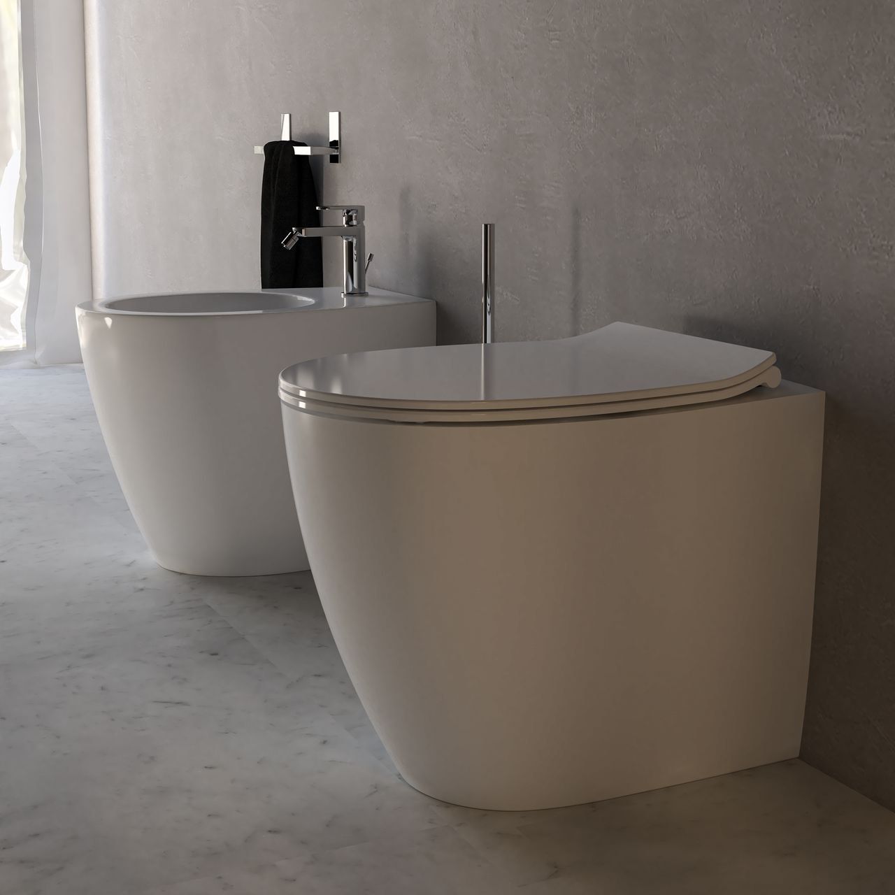 Керамическая напольная стена Wc Wire Ercos KITE ARCH-00062238 - Вид №4