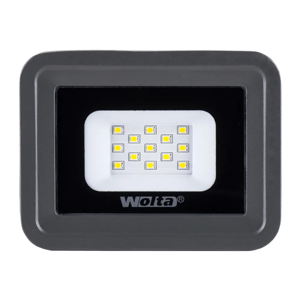 Прожектор Wolta 10 Вт, 850 Лм, 5500 K, IP65 STLM-2196909