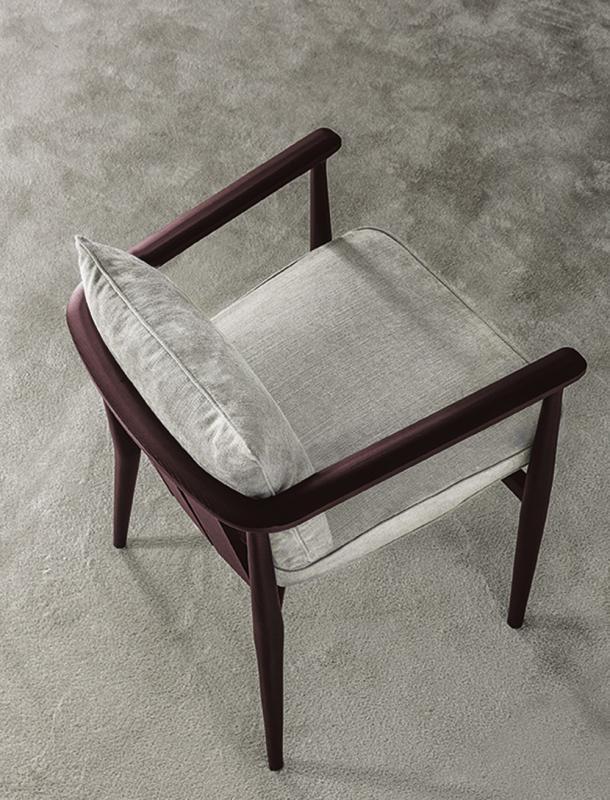 Casamilano Стул из мягкой ткани Arne sun-id-1386424 - Вид №7