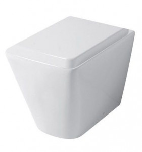 T3002RIM02 Приставной унитаз напольный Черный Disegno Ceramica Touch3 Италия