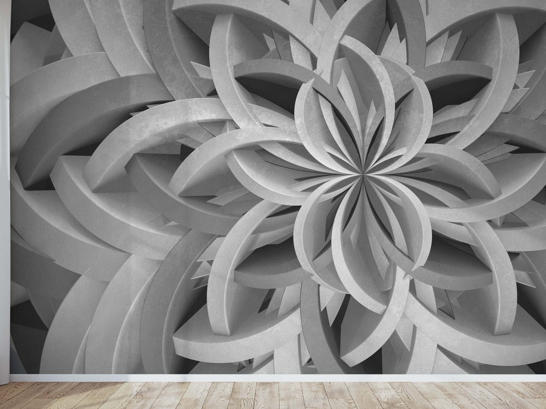 Экологичные обои из рулонной штукатурки с 3D-эффектом Affreschi & Affreschi 3D Wall ARCH-00034902