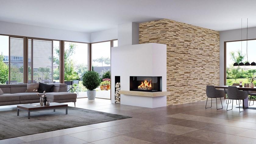 RÜEGG Угловой камин на дровах Flex line sun-id-1412657 - Вид №1