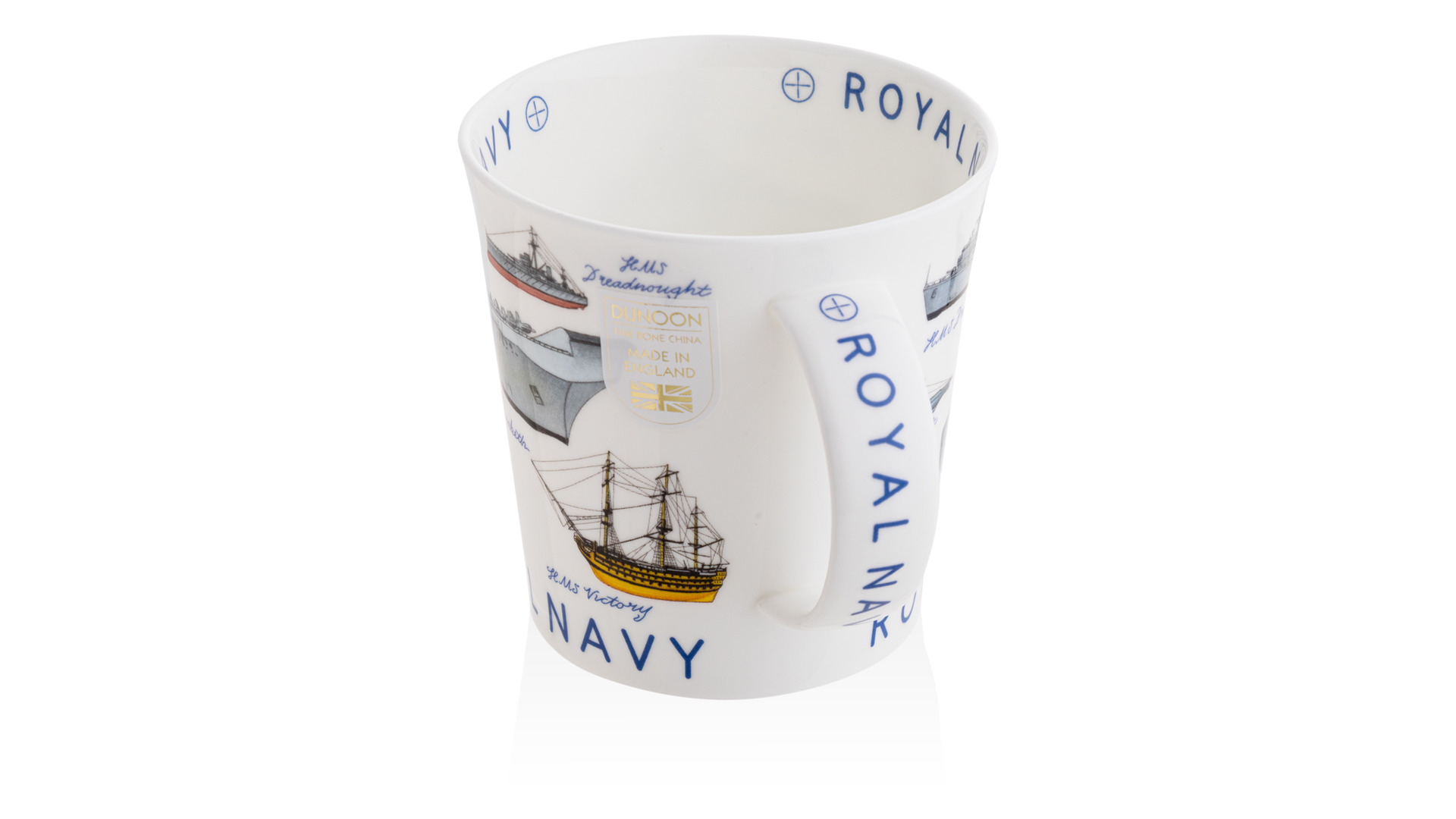 10671199 Dunoon Кружка Dunoon "Флот.Кернгорм" 480мл Фарфор костяной  - Вид №1