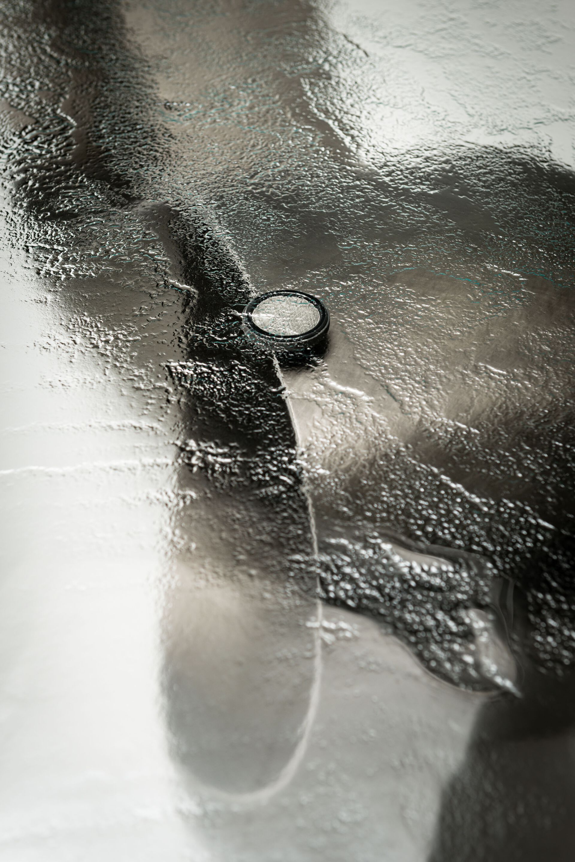 Прямоугольный стол из стали и хрусталя Cattelan italia Butterfly ARCH-00018693 - Вид №1