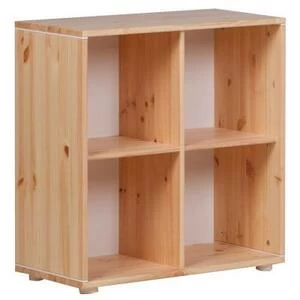 Стеллаж Flexa Classic storage с 4 полками, лакированный/белый