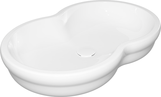 TILAVFS650 Накладная раковина на столешницу GSG CERAMIC Time