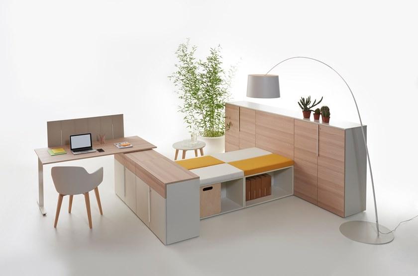 Manerba Перегородка стола из звукопоглощающей ткани Silence sun-id-1460603 - Вид №3