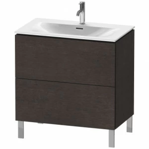 LC659707272 Тумбочка напольная L-Cube #LC6597 820 x 481 мм Дуб брашированный, натуральный шпон