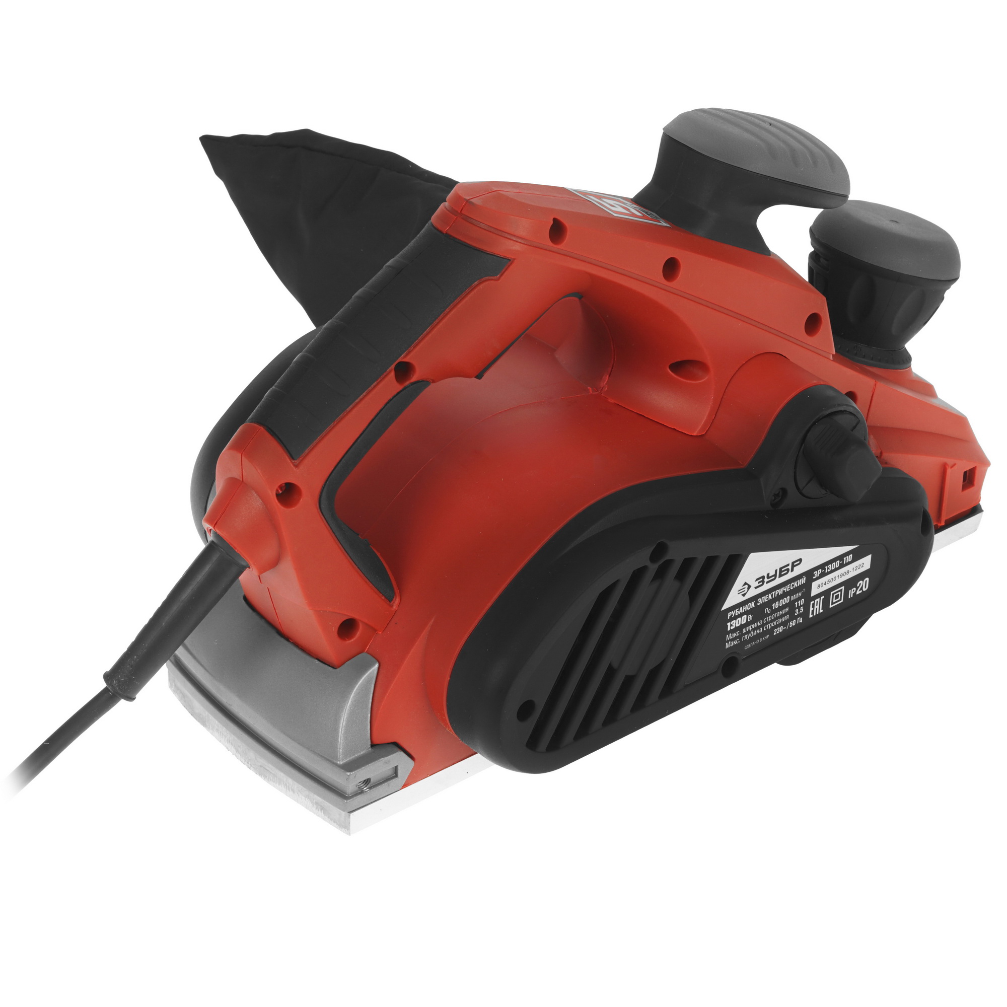 Электрорубанок Зубр ЗР-1300-110 6613148 STDN-0003816 - Вид №1