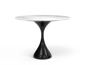 Обеденный стол из стекловолокна и мрамора