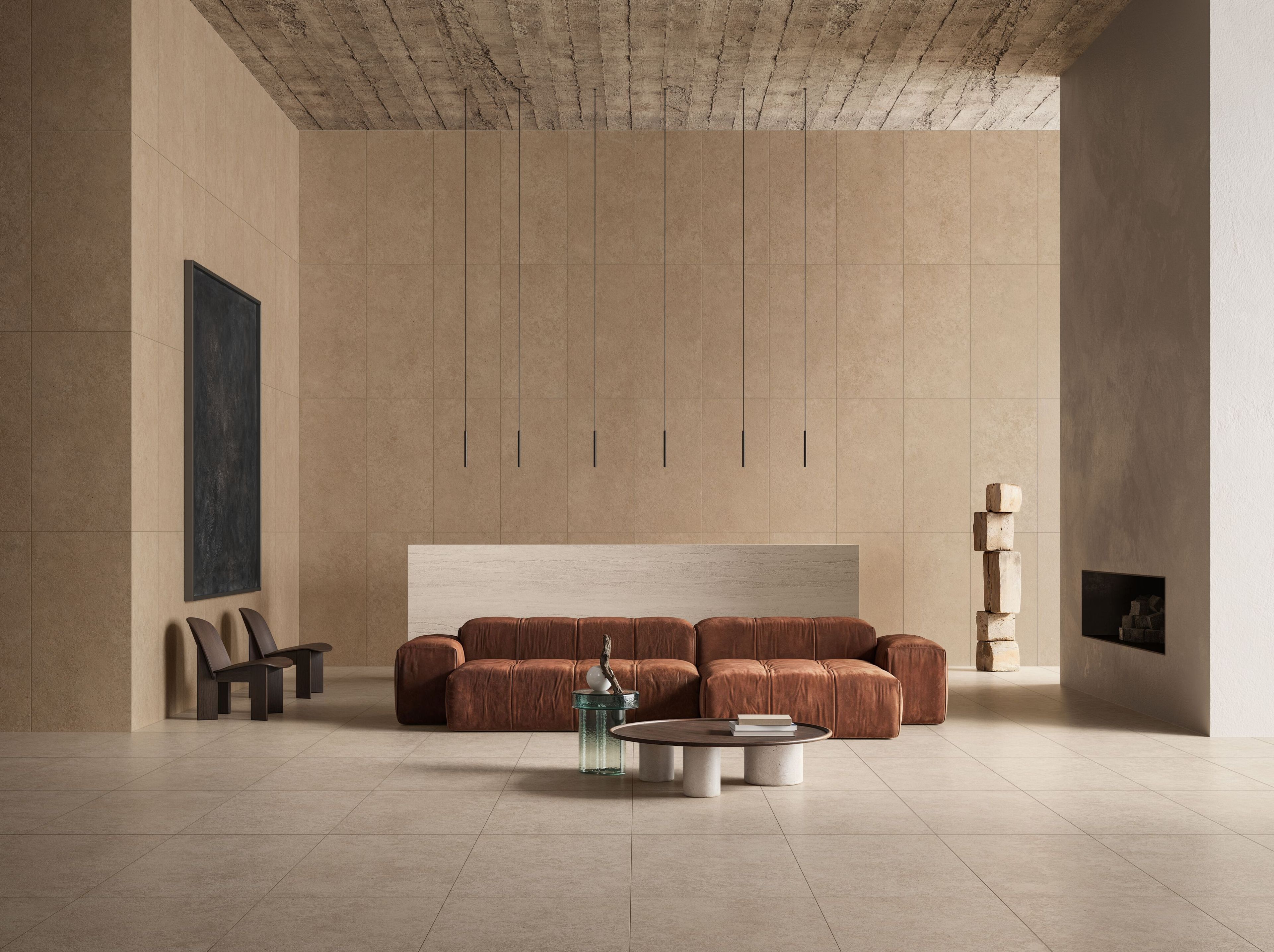 Пол / облицовка керамогранита с эффектом камня VitrA Bathrooms NOVATONE ARCH-00056424