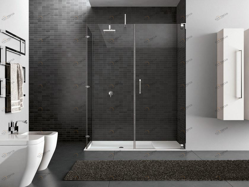 DISENIA Прямоугольная душевая кабина из стали Hand sun-id-1419896