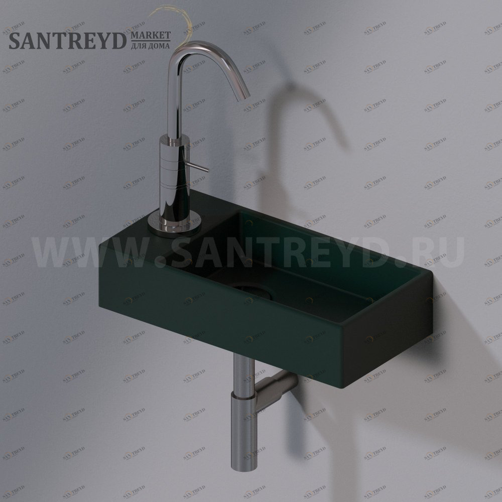 L319T0R1V3.143 Подвесная раковина настенная прямоугольная A. e T. Italia ACQUAFREDDA AeT ITALIA