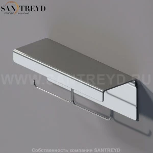 Agape MACH Держатель для туалетной бумаги 26 см хромированный AMAC0660A