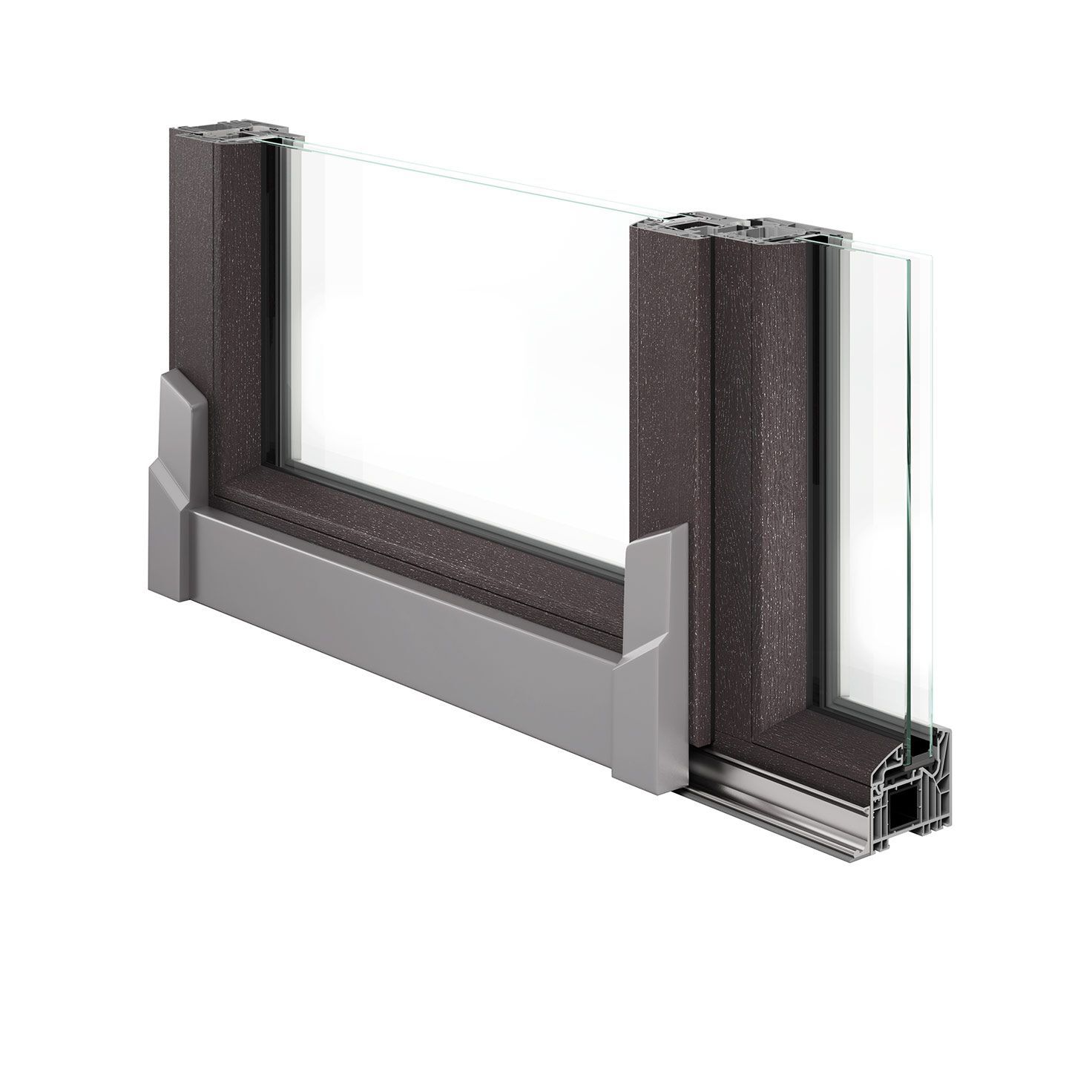 Раздвижные окна из ПВХ D&V Serramenti PAS ARCH-00103277 - Вид №3