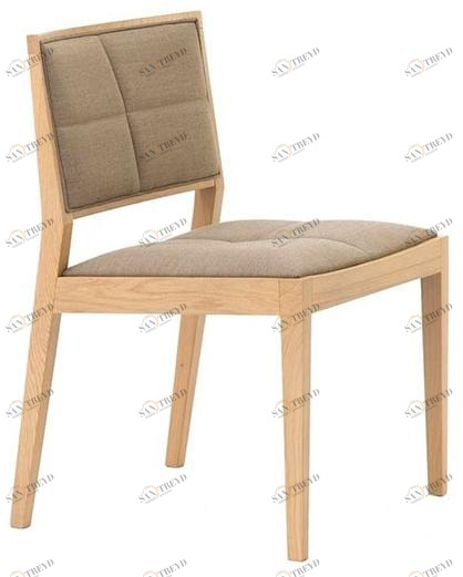 Andreu World Стул из бука с обивкой Manila Si2016