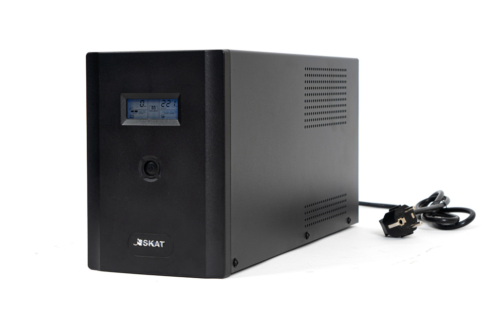 SKAT-UPS 3000/1800 ups 1800 w, with battery 9 ah 4 pcs, meander. voltage stabilization Бастион  - Вид №7