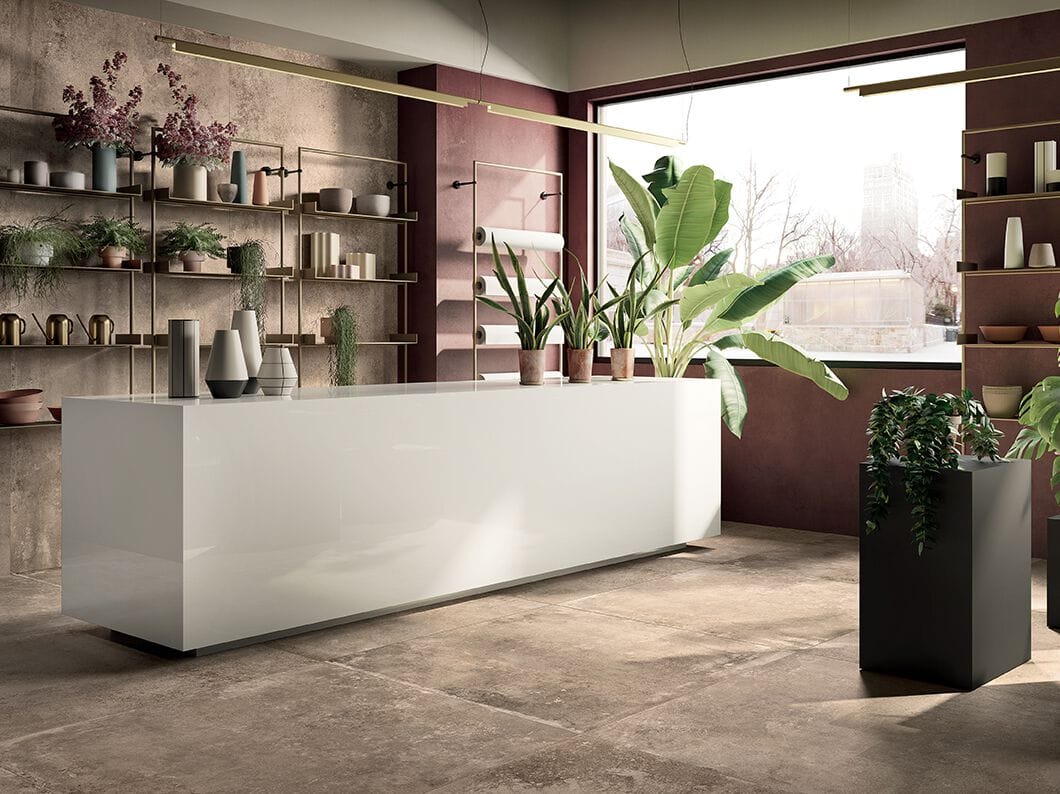 Пол / облицовка керамогранита с эффектом камня CERAMICA FONDOVALLE Reframe ARCH-00139449