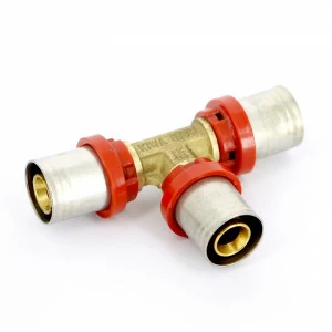 Тройник пресс COMPACT TIEMME 16x16x16