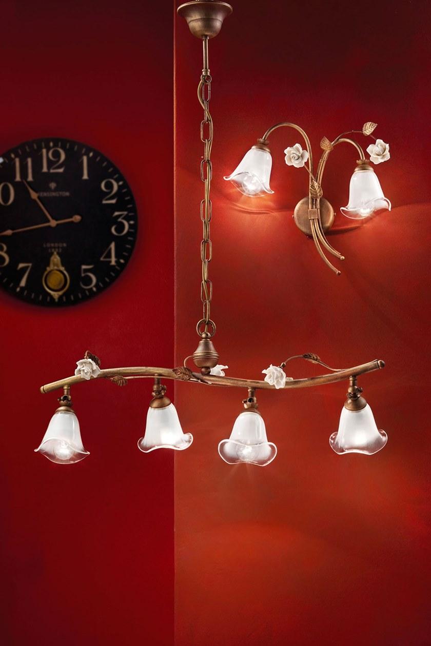 FERROLUCE Регулируемая керамическая подвесная лампа Siena C1187-4 - Вид №1