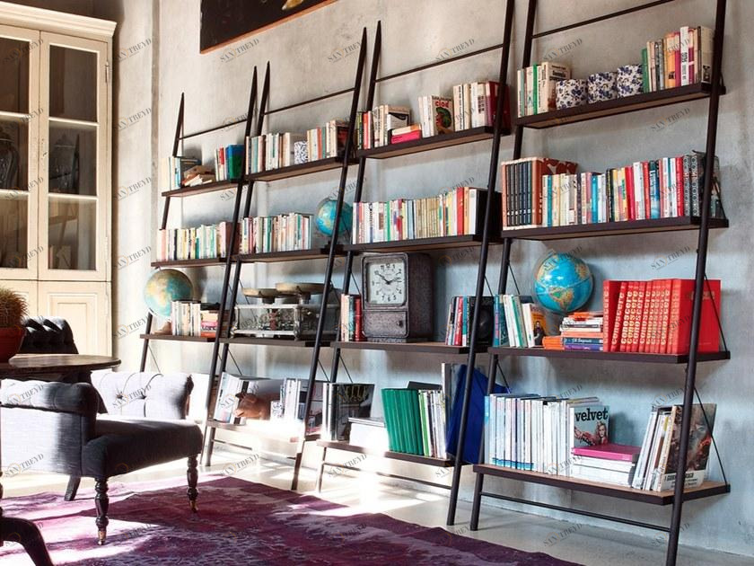 Devina Nais Настенный книжный шкаф из массива дерева sun-id-1409386