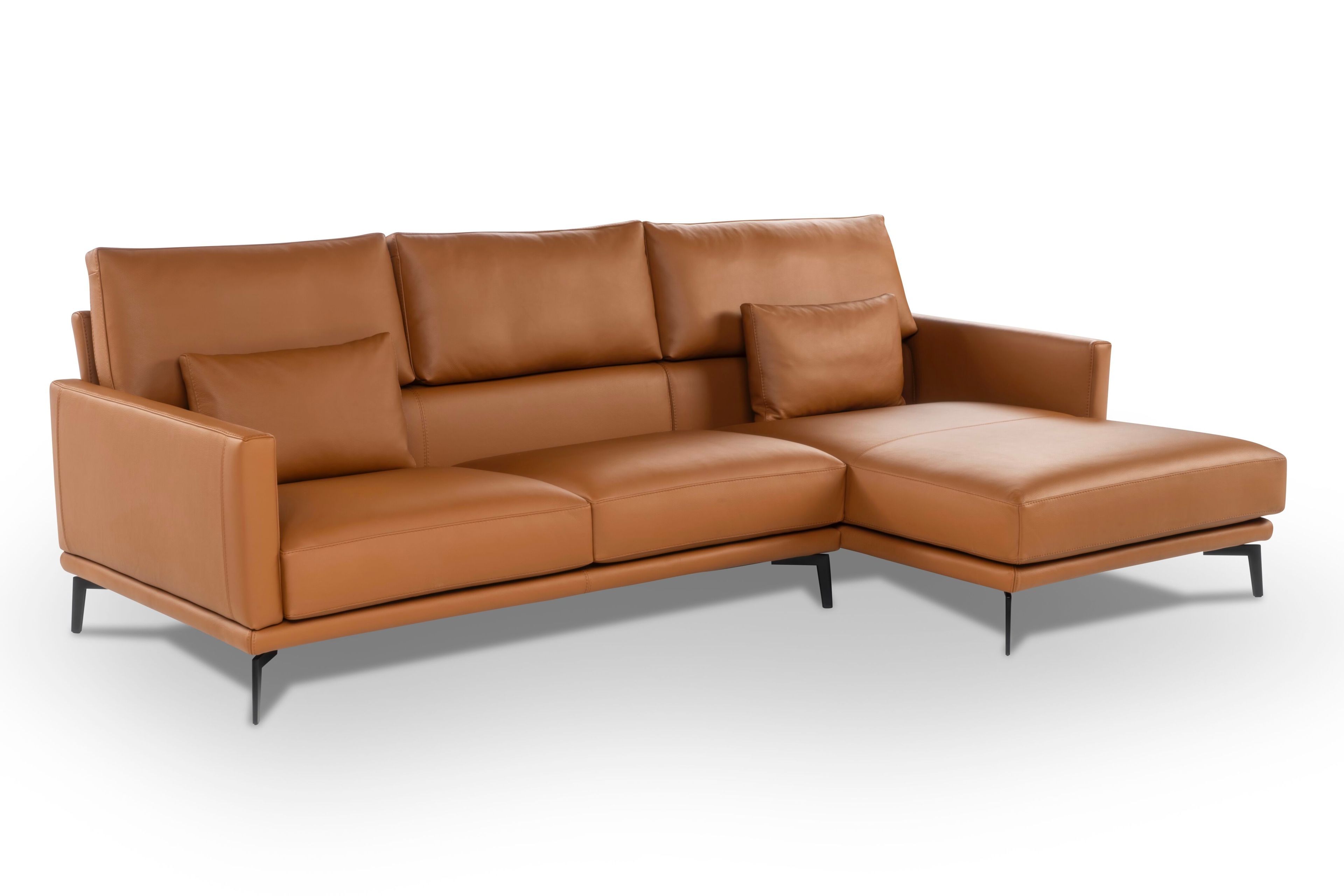 Кожаный диван с полуостровом Calia Italia Superior ARCH-00018360 - Вид №2