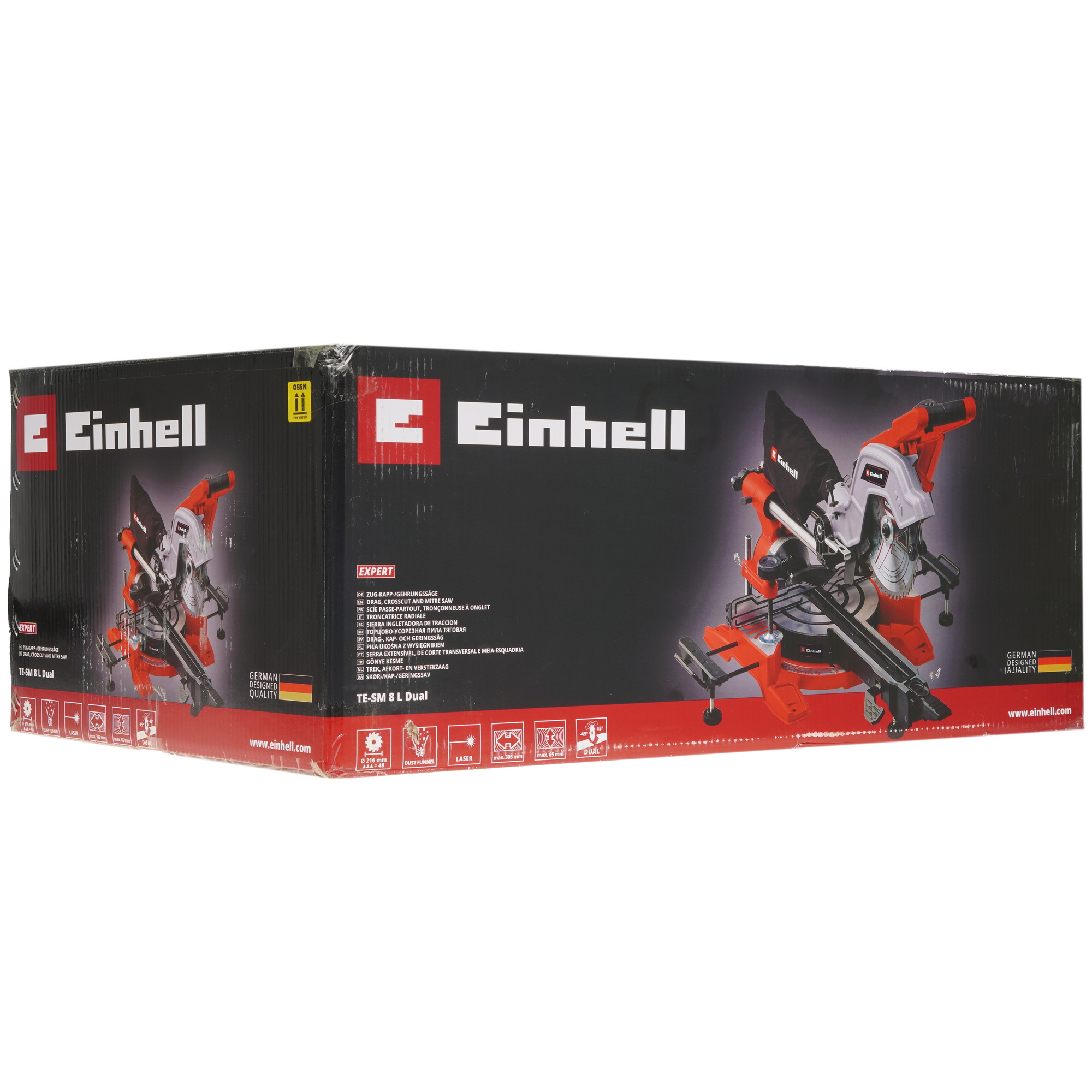 Торцовочная пила  Einhell TE-SM 8 L Dual 9086096 STDN-0078523 - Вид №11
