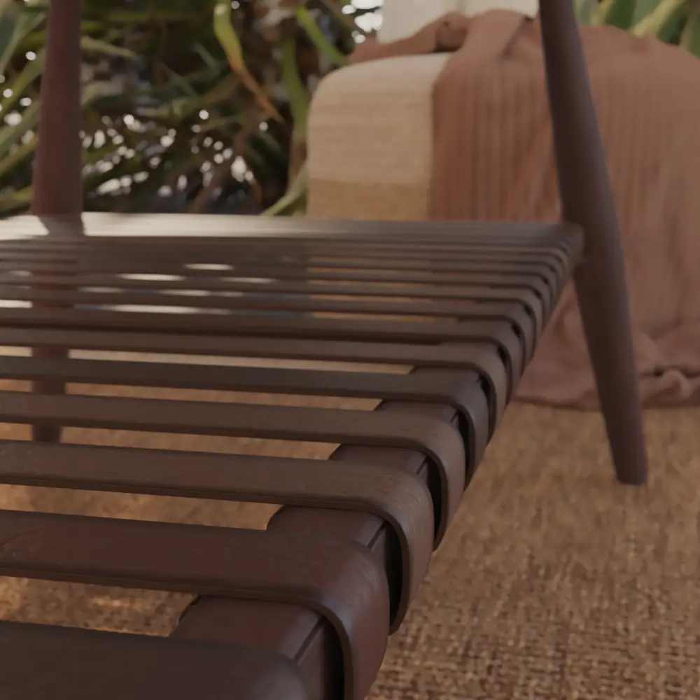 Кофейный стол NATERIAL Retro в стиле модерн с кожаными деталями 86545452 STLM-1089332 - Вид №11