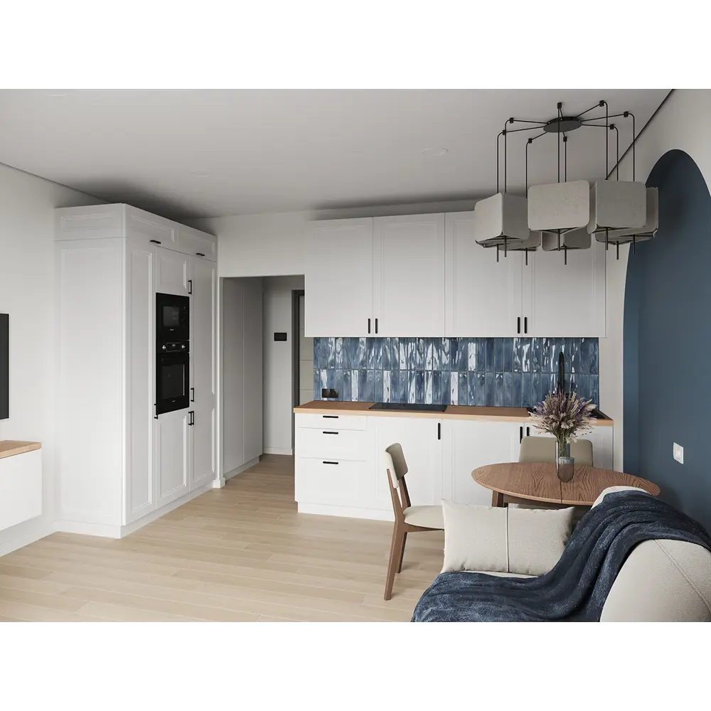 Карниз кухонный KONSENSA Котлас белый МДФ 2200×40 мм 89387744 STLM-1573524 - Вид №7