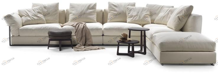 Flexform Модульный тканевый диван sun-id-1382325