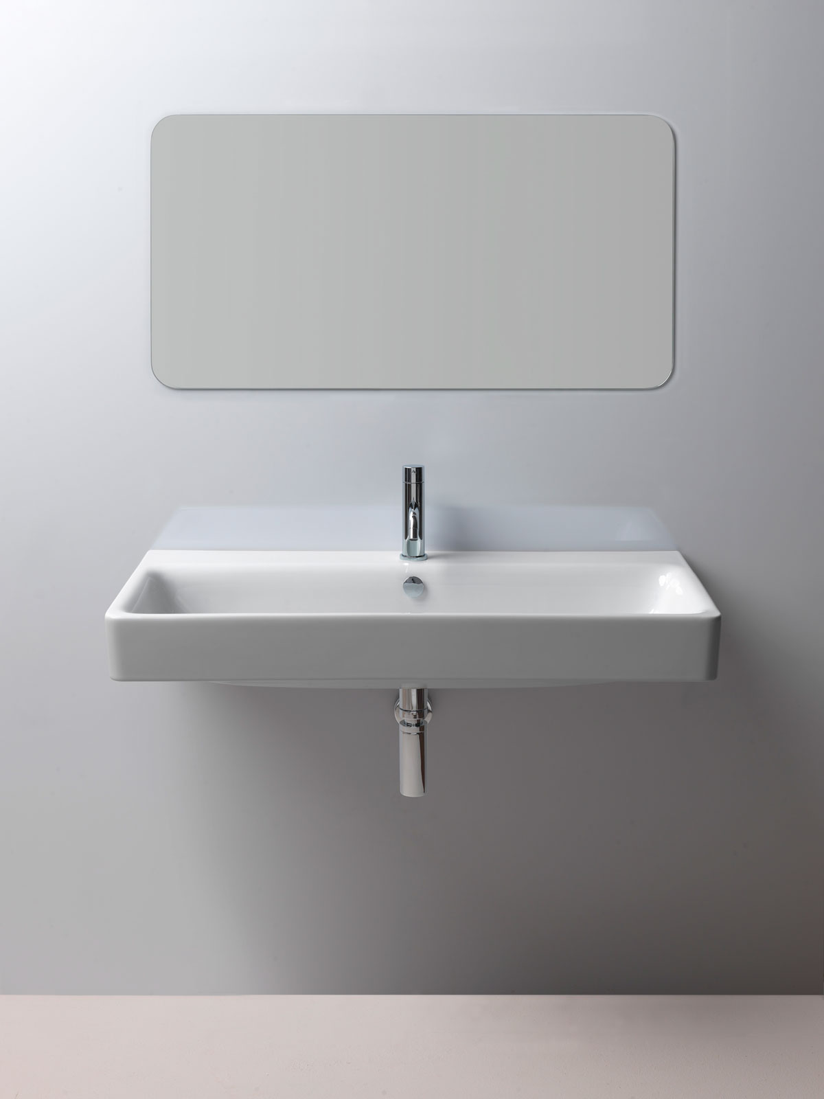 9023111 Встроенная раковина под столешницу овальная GSI ceramica  - Вид №3