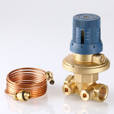 VT.041.G.30006 Автоматический регулятор перепада давления Valtec 1", 50–300 мбар  - Вид №1