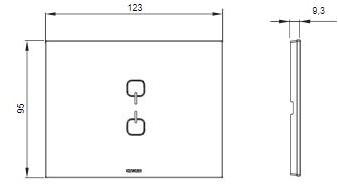 GEWISS Стеклянная отделочная пластина Serie civili sun-id-1489361 - Вид №8