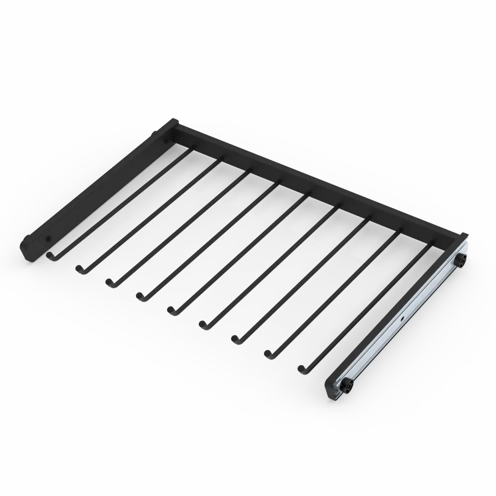 Брючница Лион 60x41.7 см KONSENSA сталь цвет черный STLM-2135670 - Вид №1