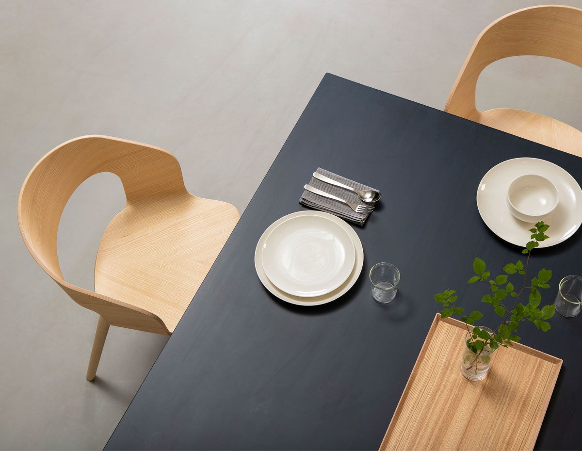 Стул из ясеня с подлокотниками Vergés Goose ARCH-00122147 - Вид №5