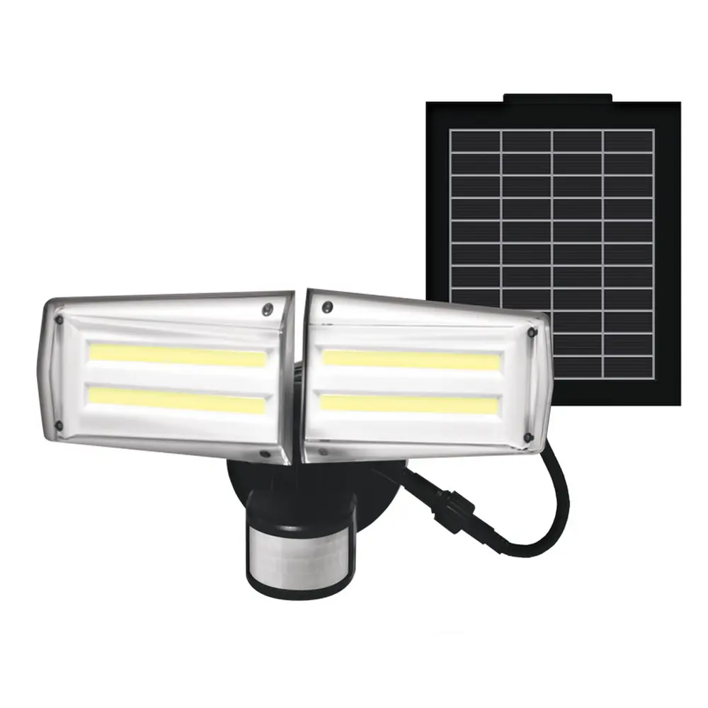 Прожектор светодиодный Solar, выносная панель, IP65 83184587 STLM-2159281 DUWI 