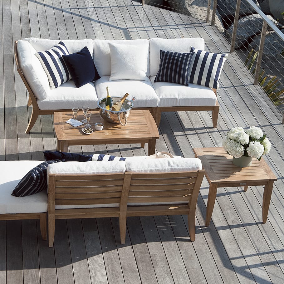 Подножка из тикового дерева JANUS et Cie Relais ARCH-00100679 - Вид №2