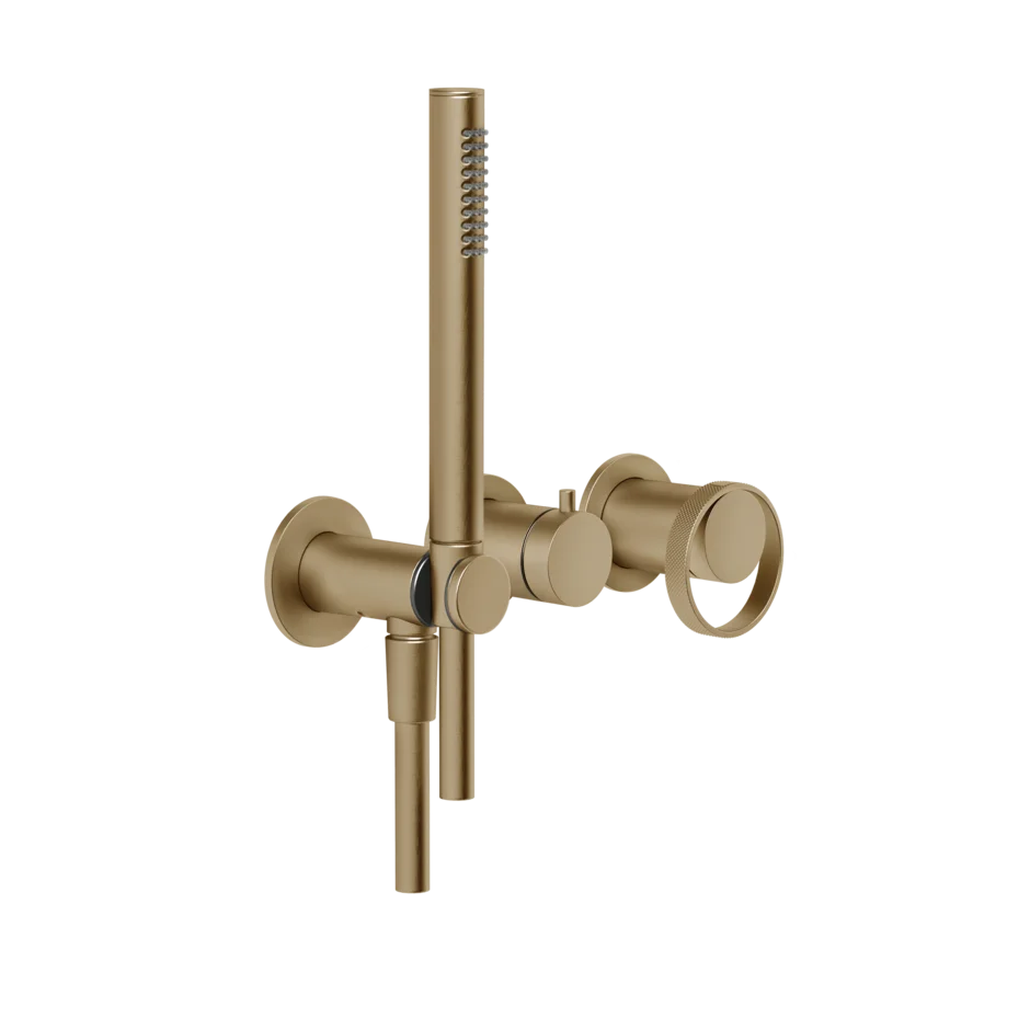 Смеситель для душа 63345 726 Gessi Anello ТЕПЛАЯ БРОНЗА BR. PVD 63345726