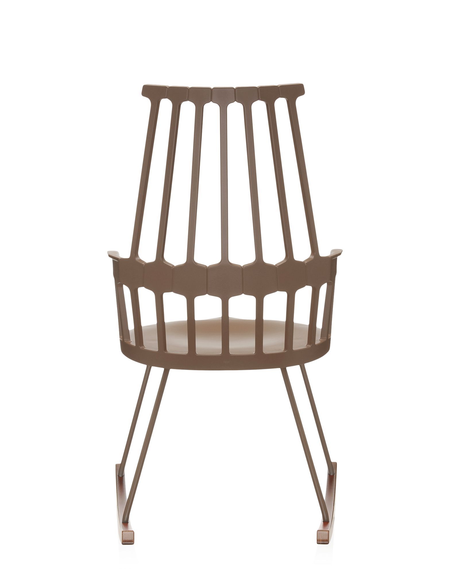 Кресло-качалка из инженерного пластика с подлокотниками Kartell COMBACK ARCH-00138467 - Вид №22