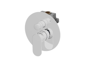 Встраиваемый смеситель для душа с переключателем